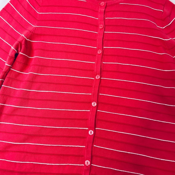 CJ Banks pink button down Cardigan Sz 1x - Picture 3 of 4